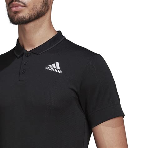 adidas tennisshirt zwart|Men's adidas Tennis Apparel .